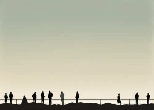 Silhouette of People on Cliff,graduate silhouettes,people on beach,women silhouettes,human chain,vintage couple silhouette,cowboy silhouettes,travelers,silhouettes,silhouette against the sky,structure