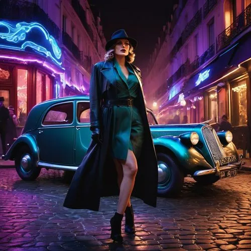 dodge la femme,femme fatale,agent provocateur,paris shops,art deco woman,cruella de ville,retro woman,paris,opel record p1,volvo amazon,film noir,fashion street,volkswagen new beetle,girl and car,morris minor 1000,cd cover,blues and jazz singer,retro women,morris minor,citroën elysée,Photography,General,Commercial