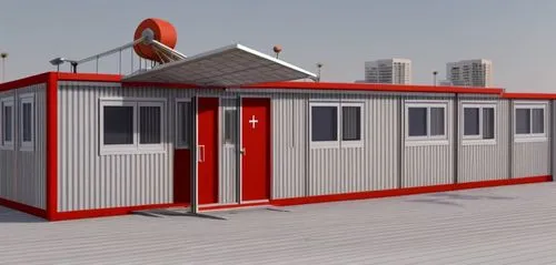 TRANSFORMAR EN UNAOFICINAS SACANDO LOS SIGNOS + CON UN BAÑO EN EL MEDIO.Y ABERTURAS VERTICALES QUE SE SEPAREN 50 CM DEL PISO.EJECUTADAS CON HOMIGON ARMADO
,prefabricated buildings,shipping containers,