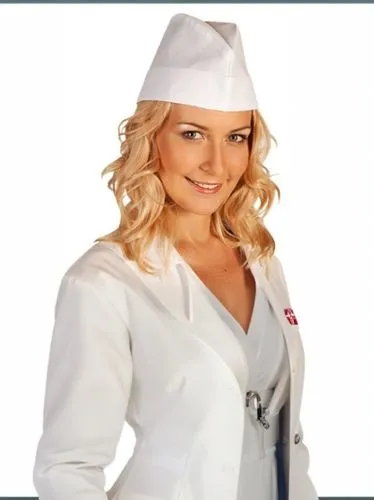 Медсестра в медицинском белом  халате  В Полный Рост ,woman in white lab coat and chefs hat,female nurse,nurse,female doctor,servicewoman,whitecoat,kutuzova