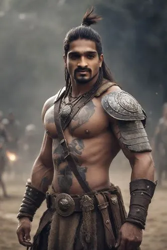 barbarian,warrior east,spartan,sparta,sikaran,male character,the warrior,warlord,jawaharlal,warrior,hercules,indian celebrity,gladiator,aladha,indian,fantasy warrior,ramayan,putra,siam fighter,cent,Photography,Cinematic