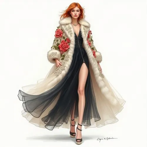 fashion sketch,ceremonials,eveningwear,chastain,fashion vector,fausch