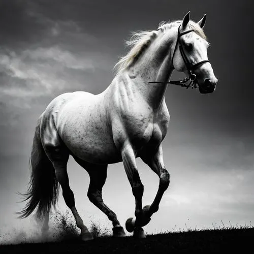 a white horse,arabian horse,white horse,lipizzan,albino horse,equine,equus,belgian horse,dream horse,shadowfax,quarterhorse,lusitano,equidae,thoroughbred arabian,dressage,arabian horses,tapit,beautiful horses,draft horse,lipizzaner,Photography,Black and white photography,Black and White Photography 01