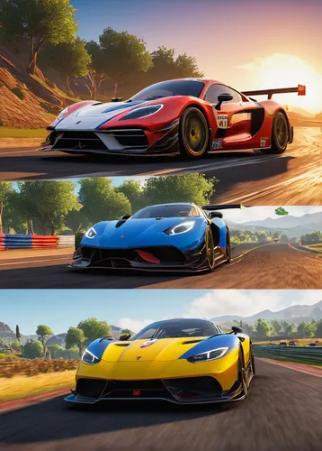 supercars,motorsports,sports car racing,ford gt 2020,fast cars,super cars,lemans,race cars,p1,senna,yellow and blue,auto race,racing video game,car racing,crew cars,gts,vehicles,three primary colors,car race,cars,Conceptual Art,Sci-Fi,Sci-Fi 15