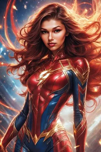 superhero background,wonderwoman,supergirl,metahuman,supera,captain marvel,flamebird,wonder woman,super heroine,scarlet witch,super woman,red super hero,kryptonian,darna,kara,fiery,superheroines,wonder woman city,fantasy woman,superwoman,Digital Art,Comic