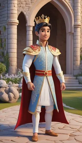 pangeran,caliandro,jafar,napoleon bonaparte,imperial coat,maharajadhiraj,Unique,3D,3D Character