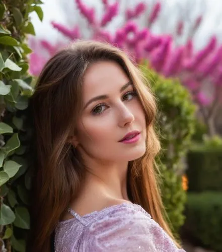 The middle half of a vibrant and radiant caucasian girl gazes out at the bright lights of Aspen in a breathtaking scene. She wears a beautiful silver dress that flows gently in the breeze, casting a w