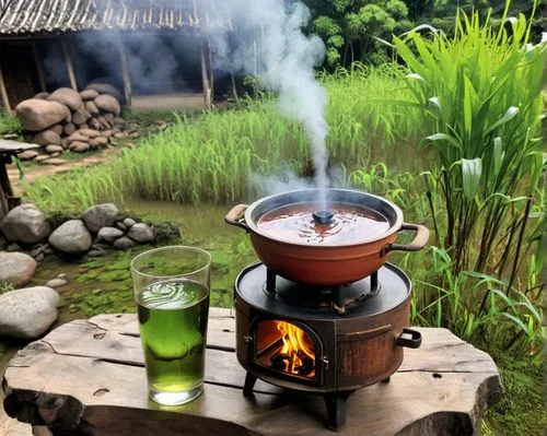 outdoor cooking,agwa de bolivia,portable stove,green beer,citronella,sugarcane juice,feuerzangenbowle,vietnamese lotus tea,maojian tea,herbal drink,indian filter coffee,lime juice,lemang,winter melon punch,refreshment,camping equipment,wood-burning stove,costa rican cuisine,roasted barley tea,gyokuro,Unique,Design,Sticker