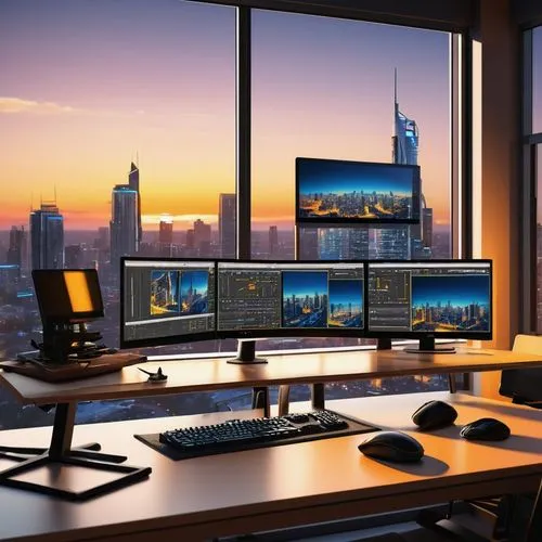 modern office,workstations,blur office background,computer room,desktops,monitor wall,control desk,computer workstation,working space,windows wallpaper,computer monitor,monitors,pc tower,workspaces,control center,trading floor,backoffice,offices,quantel,deskpro,Illustration,American Style,American Style 01