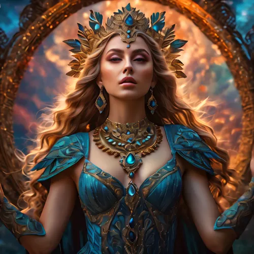 blue enchantress,fantasy portrait,zodiac sign libra,sorceress,fantasy art,fantasy woman,celtic queen,priestess,fantasy picture,jaya,heroic fantasy,the enchantress,queen cage,artemisia,libra,goddess of justice,lakshmi,horoscope libra,the zodiac sign pisces,zodiac sign leo