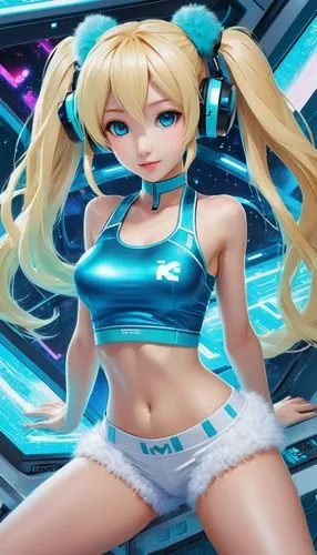 michiru,hatsune miku,ssx,tana,kotobukiya,gyaru,Illustration,Realistic Fantasy,Realistic Fantasy 08