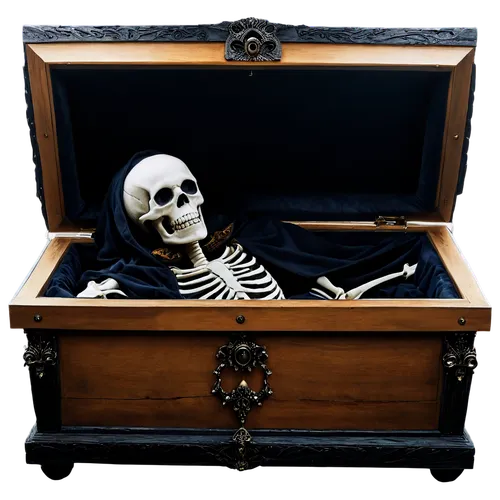 vanitas,cimitero,music chest,vintage skeleton,memento mori,skeleltt,skelemani,casket,epitaphios,human skeleton,caskets,incorrupt,treasure chest,skeletal,boneparth,coffin,day of the dead frame,a drawer,postmortem,calavera,Illustration,American Style,American Style 08