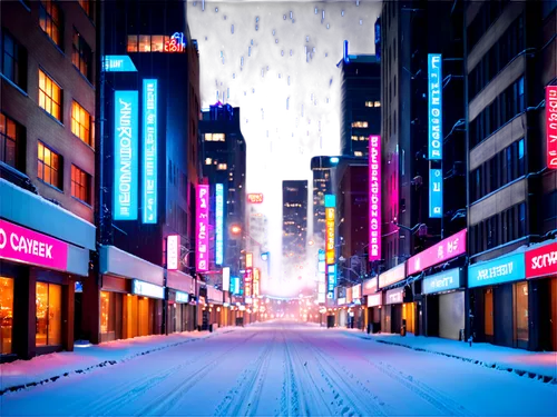 cybercity,midnight snow,night snow,shinjuku,tokyo city,metropolis,city lights,christmasbackground,fantasy city,cityscape,cyberscene,winter night,cityzen,colorful city,neon arrows,cybertown,akiba,cinema 4d,snowfall,cloudstreet,Conceptual Art,Sci-Fi,Sci-Fi 26