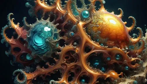 deep sea nautilus,cnidaria,undersea,mandelbulb,deep sea,nautilus,jellyfishes,under sea,sea-life,sea life underwater,the bottom of the sea,cnidarian,coral guardian,polyp,seabed,ocean floor,ocean underwater,underwater landscape,lion's mane jellyfish,coral reef