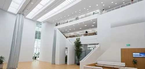 modern office,atriums,atrium,bocconi,volksbank,university library,phototherapeutics,school design,architekten,offices,newbuilding,skolkovo,bankverein,business centre,biotechnology research institute,skanska,voestalpine,embl,ideacentre,proskauer,Photography,General,Realistic