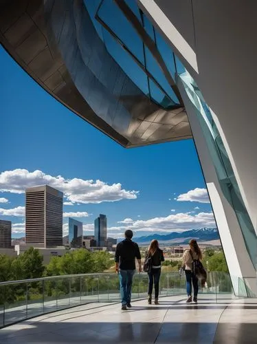 walt disney concert hall,futuristic art museum,auraria,disney hall,denver,hearst,etfe,denverites,the observation deck,skywalks,observation deck,coloradoan,calgary,safdie,skybridge,utahans,salt lake city,macewan,calpers,calatrava,Conceptual Art,Fantasy,Fantasy 30