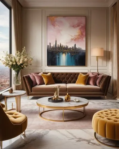 apartment lounge,penthouses,minotti,livingroom,sitting room,living room,contemporary decor,modern living room,modern decor,hoboken condos for sale,luxury home interior,mahdavi,tishman,henningsen,mid century modern,interior design,contemporaine,donghia,interior decor,modern room,Illustration,American Style,American Style 07