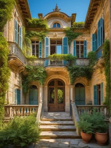 villa d'este,villa balbianello,villa balbiano,palazzos,portofino,milanesi,tuscan,kykuit,camondo,vizcaya,palladianism,villa,palazzolo,villa cortine palace,carmel,casa,courtyard,maison,french building,ritzau,Art,Classical Oil Painting,Classical Oil Painting 21