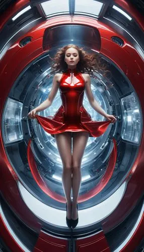 scarlet witch,gyroscopic,caprica,technosphere,afrofuturism,femforce,Conceptual Art,Fantasy,Fantasy 11