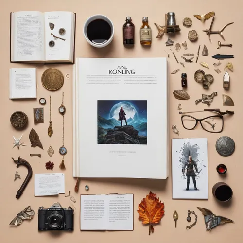 music book,game of thrones,swath,writing-book,witcher,heroic fantasy,flatlay,media concept poster,jrr tolkien,music books,book cover,writing accessories,photo book,sci fiction illustration,book glasses,book pages,song book,art book,box set,magic book,Unique,Design,Knolling