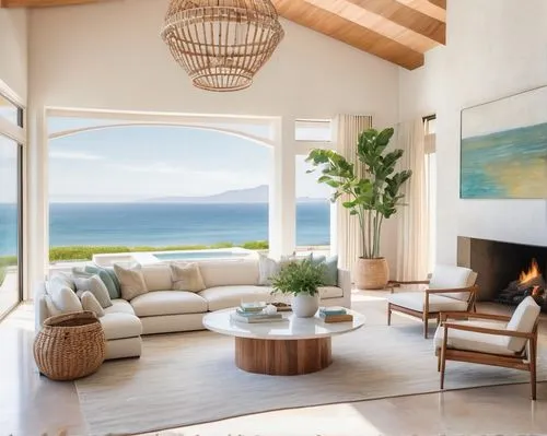 beach house,oceanfront,sunroom,beachhouse,luxury home interior,living room,beachfront,ocean view,oceanview,modern living room,livingroom,beach furniture,family room,fire place,dunes house,contemporary decor,carmel by the sea,beautiful home,sitting room,seaside view,Conceptual Art,Daily,Daily 17