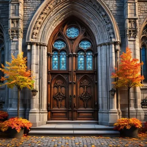 church door,portal,front door,haunted cathedral,pcusa,gothic church,doorway,entranceway,main door,front gate,autumn decor,the door,mdiv,entryway,round autumn frame,autumn decoration,door,autumn frame,autumn wreath,entrances,Photography,Fashion Photography,Fashion Photography 09