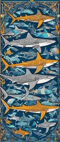 Grey reef sharks in French Polynesia by Aaron Wong,dolphin background,fish collage,sardines,nautical banner,sardine,forage fish,atlantic bluefin tuna,school of fish,oceanic dolphins,atlantic blue marl