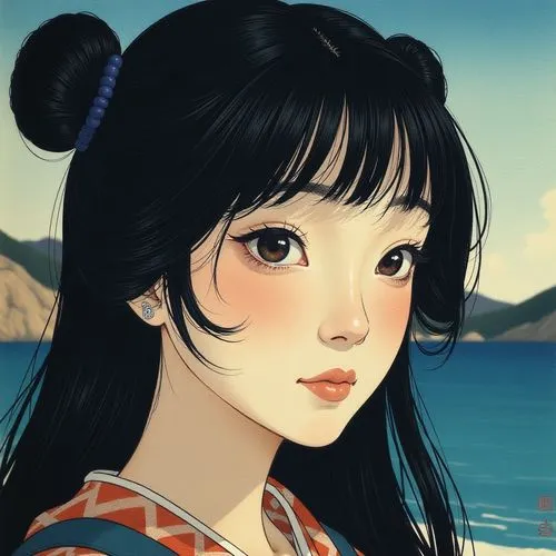 uemura,oriental girl,geisha girl,maiko,ranma,sango