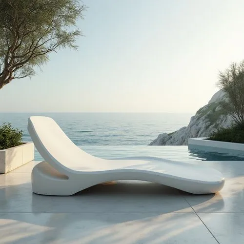 beach furniture,water sofa,chaise lounge,outdoor furniture,daybed,Photography,General,Realistic