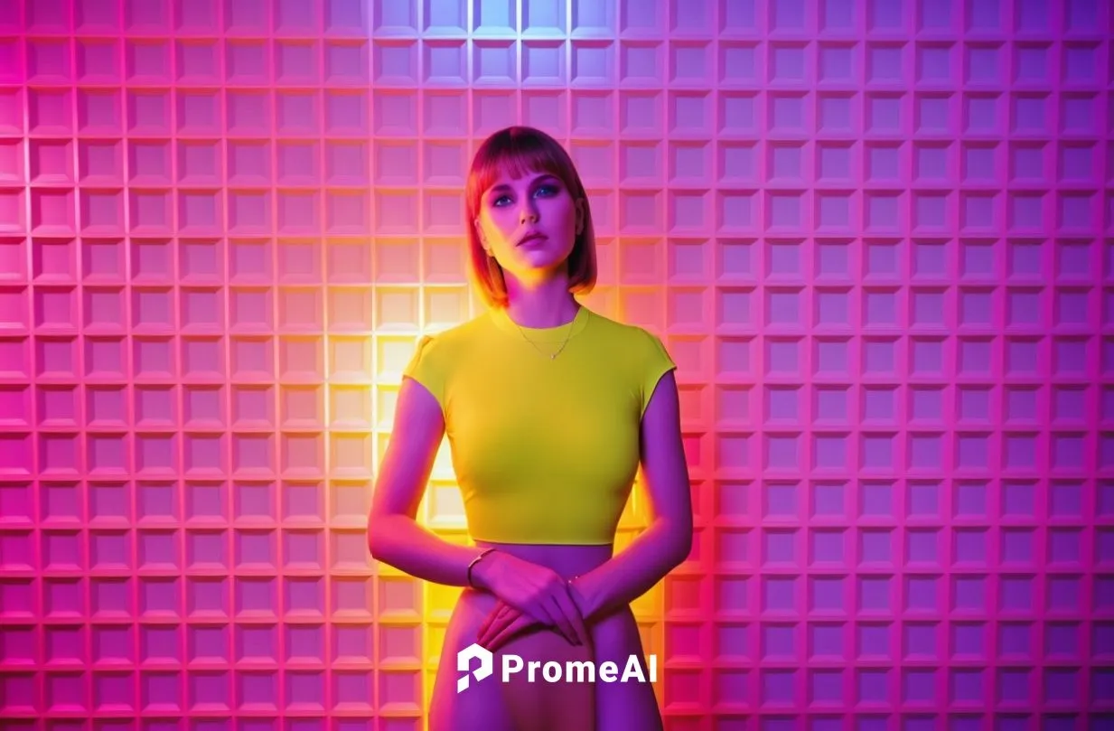 yelle,neon body painting,neon colors,neon,fluoro,neons,uv,turrell,neon lights,yellow light,neon light,colored lights,fluorescence,yellow background,fluorescent,grimes,dayglo,electropop,mesmero,jaundic