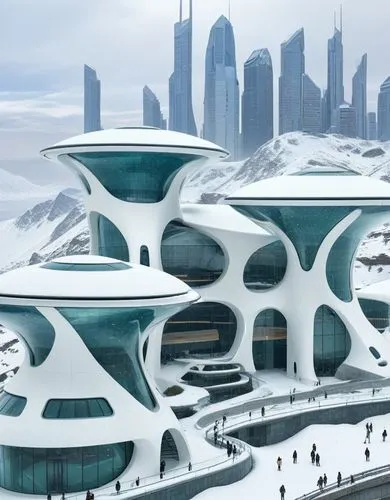 futuristic architecture,futuristic art museum,futuristic landscape