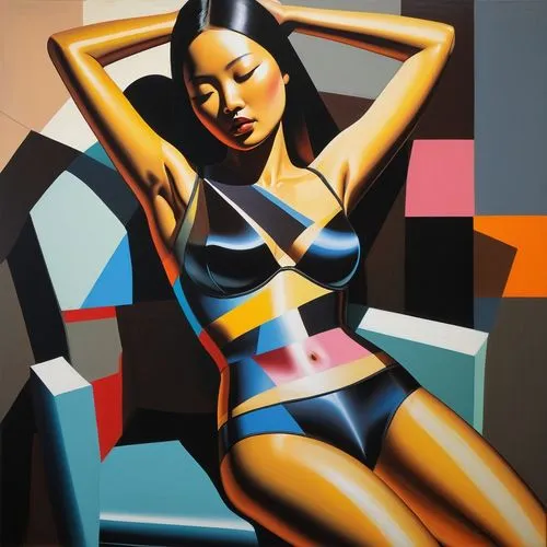 metzinger,leger,feitelson,wesselmann,lempicka,cubist,nielly,severini,cubists,gaudier,bluemner,bragman,woman sitting,benton,breuer,cubism,art deco woman,maser,gagovic,britto,Art,Artistic Painting,Artistic Painting 34