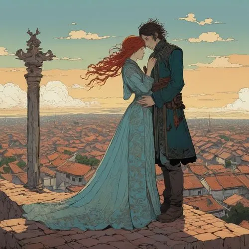 ermione,simione,horrobin,merida,seregil,maedhros,Illustration,Realistic Fantasy,Realistic Fantasy 12