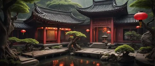 qingcheng,suzhou,wuzhen,red lantern,qibao,hutong,shaoming,wudang,shuozhou,world digital painting,chaozhou,qingming,oriental painting,asian architecture,hangzhou,hanging temple,shaoxing,longshan,yongshu,yonghao,Conceptual Art,Fantasy,Fantasy 34