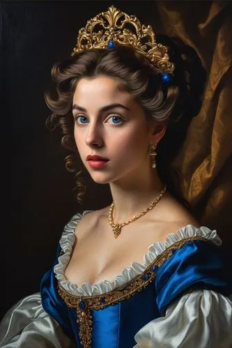 noblewoman,principessa,portrait of a girl,duchesse,noblewomen,portrait of a woman,Art,Classical Oil Painting,Classical Oil Painting 01