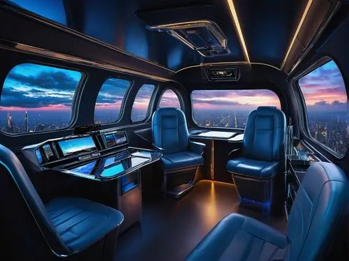 spaceship interior,ufo interior,private plane,aboard,corporate jet,flightdeck,onboard,gulfstreams,on a yacht,sky space concept,stretch limousine,futuristic landscape,seatback,dreamliner,cockpit,spaceship,spaceliner,piloty,yacht,limo,Art,Classical Oil Painting,Classical Oil Painting 41