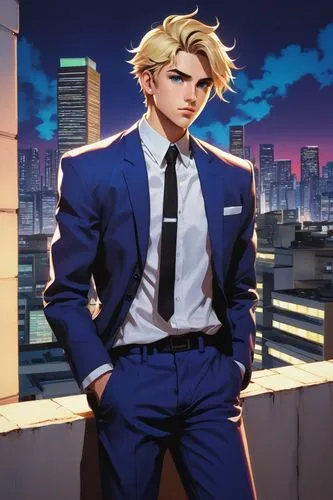 navy suit,darjeeling,suit,business man,stylish boy,businessman,formal guy,tangelo,a black man on a suit,the suit,men's suit,ceo,leo,dusk background,blonde sits and reads the newspaper,dark suit,attorney,white-collar worker,cool blonde,billionaire,Art,Classical Oil Painting,Classical Oil Painting 21