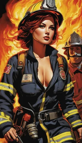 A Female Sex Character Using Firefighter,woman fire fighter,firefighters,firefighter,fire fighters,fire fighter,fire-fighting,firemen,fireman's,fireman,fire marshal,firefighting,fire fighting,voluntee