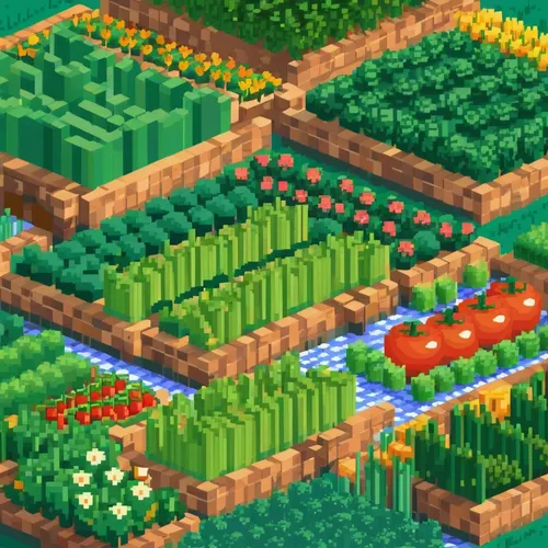 Discover the joy of growing your own vegetables in a suburban kitchen garden.,vegetable field,fruit fields,tileable patchwork,tileable,vegetable garden,blooming field,farms,agricultural,tulip festival