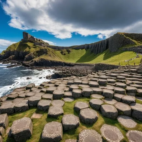 giants causeway,ireland,northern ireland,brochs,faroes,staffa