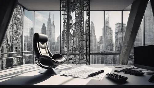 modern office,oscorp,workspaces,office desk,creative office,working space,offices,study room,cubicle,office,workspace,desk,blur office background,skyscraping,boardroom,furnished office,office worker,bureaux,koolhaas,office chair,Illustration,Black and White,Black and White 11