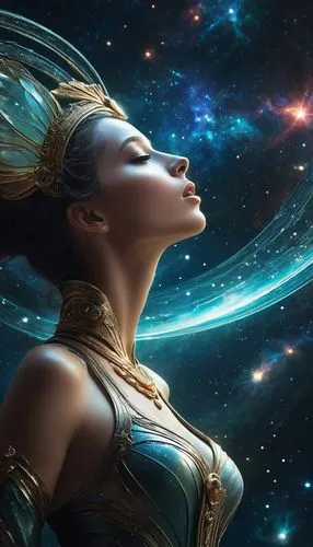 ashtar,universo,galaxia,inanna,frigga,cosmogirl,Conceptual Art,Fantasy,Fantasy 11