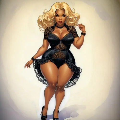 latrice,shangela,gabourey,beverlee,chrisette,diet icon,Illustration,American Style,American Style 08