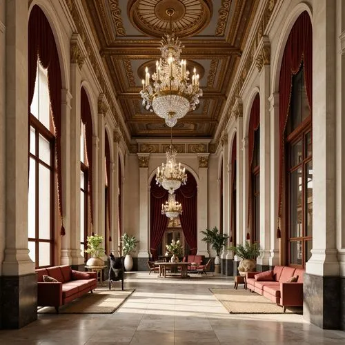 royal interior,foyer,ritzau,lobby,grand hotel europe,entrance hall,hallway,hotel hall,corridor,ballroom,cochere,enfilade,interior decor,hotel lobby,hotel nacional,emirates palace hotel,amanresorts,europe palace,kempinski,paradores