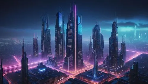 cybercity,futuristic landscape,cyberport,cityscape,metropolis,cybertown,fantasy city,coruscant,cyberia,cyberpunk,areopolis,megalopolis,futuristic,cybertron,dystopian,cyberworld,capcities,guangzhou,ctbuh,cityzen,Conceptual Art,Sci-Fi,Sci-Fi 18