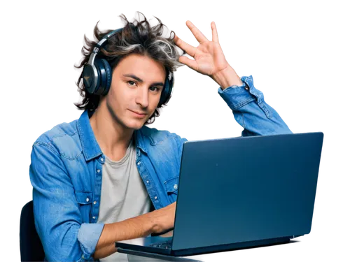 dj,wireless headset,man with a computer,online courses,girl at the computer,online learning,online course,disk jockey,djn,computer freak,neurofeedback,computer addiction,photoshop school,shoutcast,headset,image editing,image manipulation,computer graphics,audios,norota,Illustration,Realistic Fantasy,Realistic Fantasy 14