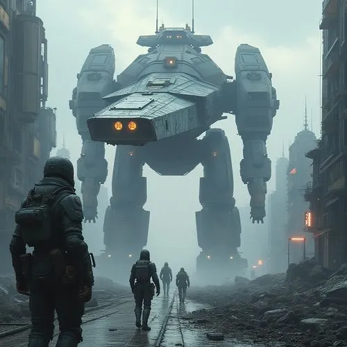 mechs,patrols,mecha,mech,sci - fi,sci fi