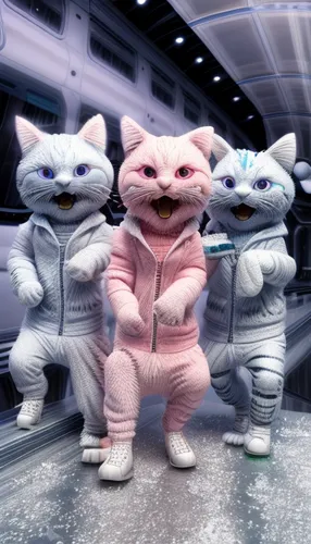 pink cat,cats angora,ice bears,cat family,cats,pink family,pinkladies,katz,fur clothing,felines,furta,patrols,3d render,cartoon cat,onesies,cat image,action-adventure game,anthropomorphized animals,the pink panter,casies,Realistic,Foods,None