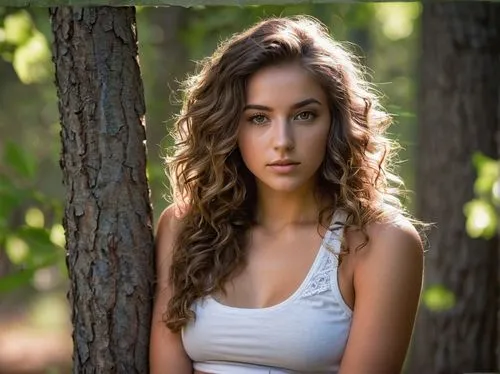beautiful young woman,ukrainian,curly brunette,eurasian,portrait photography,young woman,pretty young woman,chesapeake bay retriever,portrait photographers,attractive woman,countrygirl,female beauty,grey owl,forest background,lycia,beautiful woman,canon 5d mark ii,beautiful girl with flowers,female model,canon ef 75-300mm f/4-5.6 iii,Photography,Documentary Photography,Documentary Photography 28