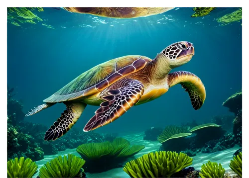 sea turtle,green turtle,loggerhead turtle,marine animal,caretta,turtle,underwater background,tortuguero,water turtle,loggerhead,turtletaub,tortuga,tortugas,turtle pattern,underwater world,sea life underwater,terrapin,marine life,cooter,land turtle,Conceptual Art,Oil color,Oil Color 03